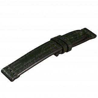 U-STRAP 8118/Z ANCIENT MANUSCRIPT GREEN 20/20