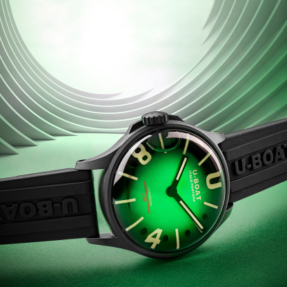 DARKMOON 40 MM GREEN PVD SOLEIL - immagine 2
