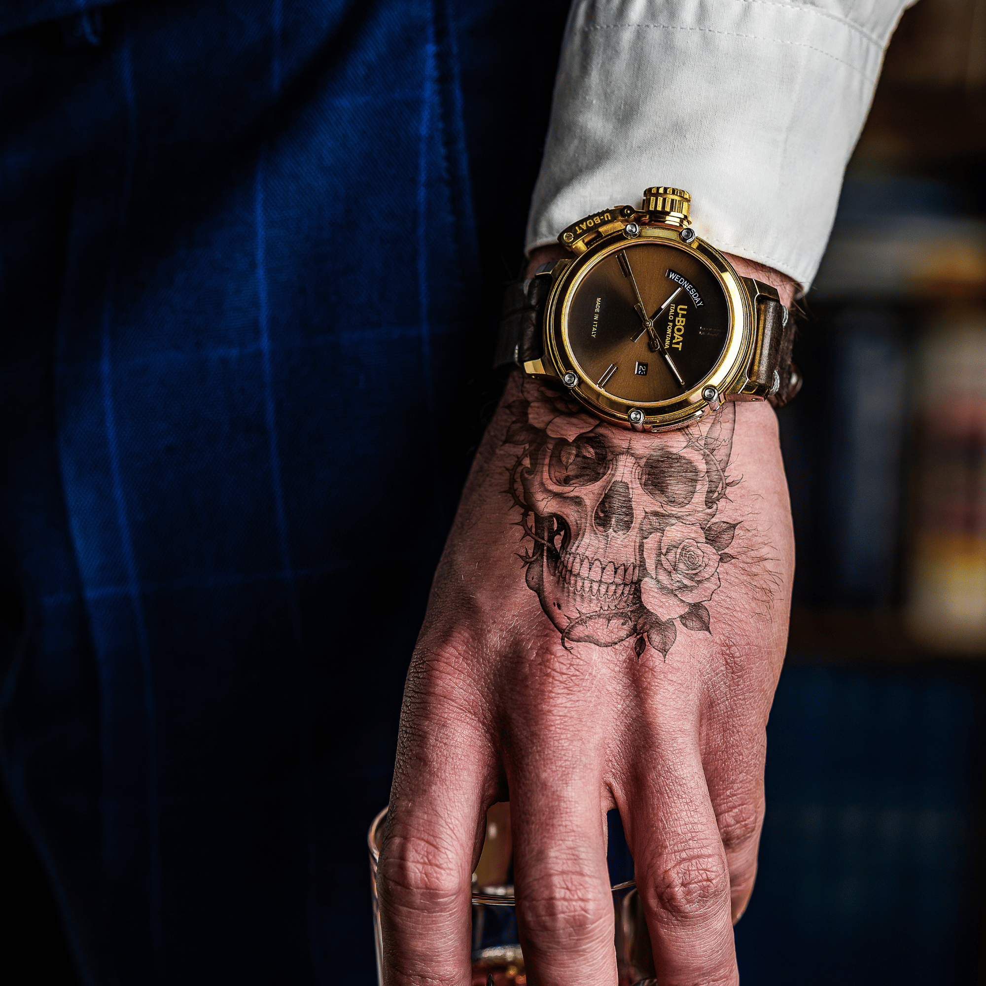 CHIMERA DAY DATE UNICO BROWN - U-Boat